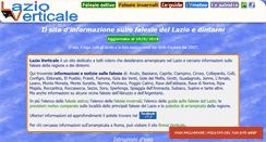 Desktop Screenshot of lazioverticale.joomlafree.it